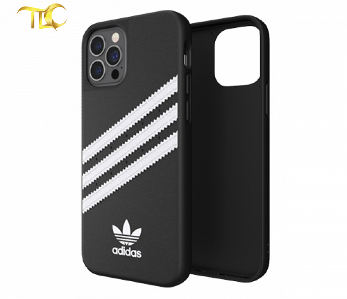 Ốp lưng iphone 12/12 pro Adidas or moulded case PU FW20 – Black